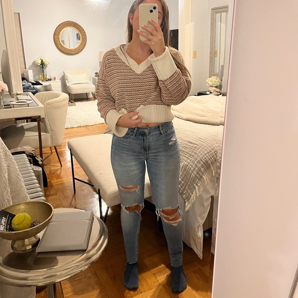 Bundle of 6 ripped jeans